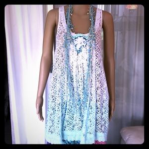 Antica Sartoria Summer Top/Tunic Dip Dyed